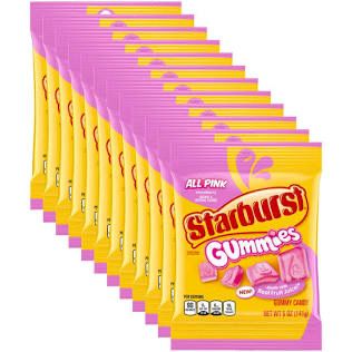 Starburst gummies All pink 5oz 24pk