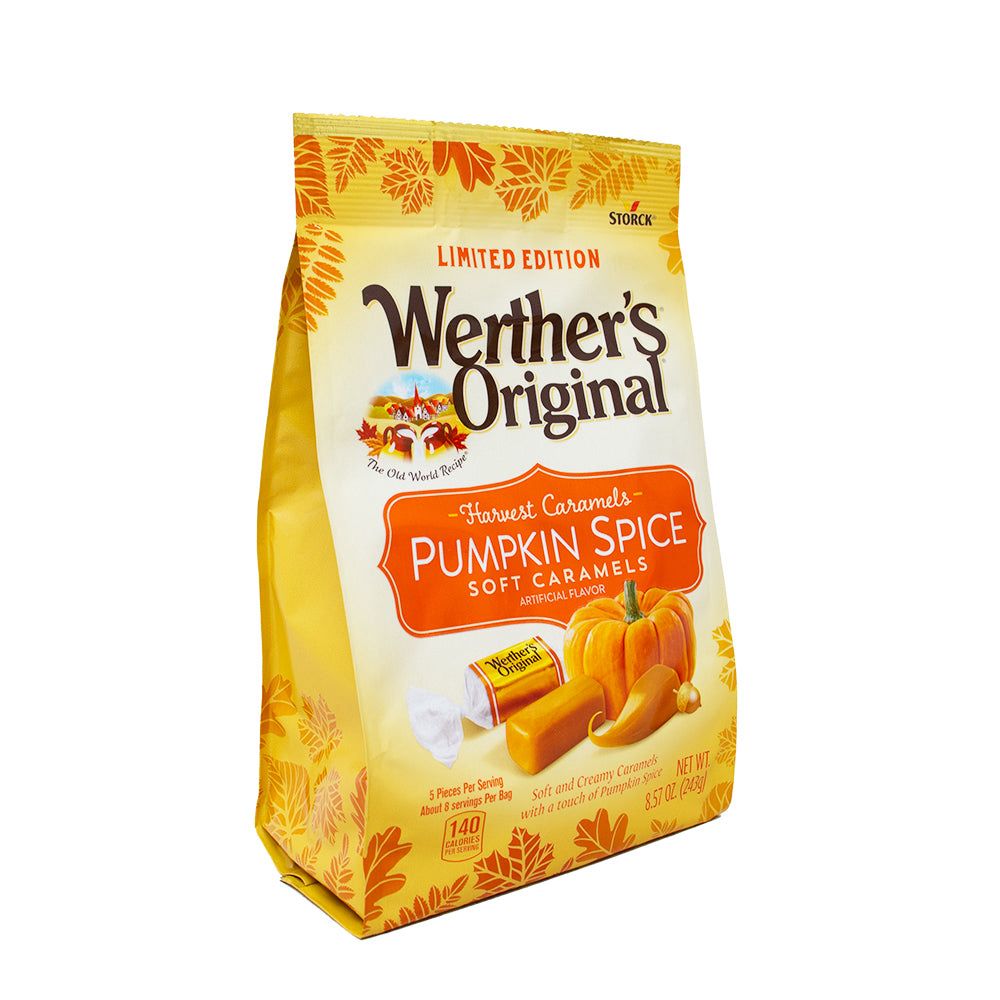 8pk Werther’s Pumpkin Limited Edition 8.57oz