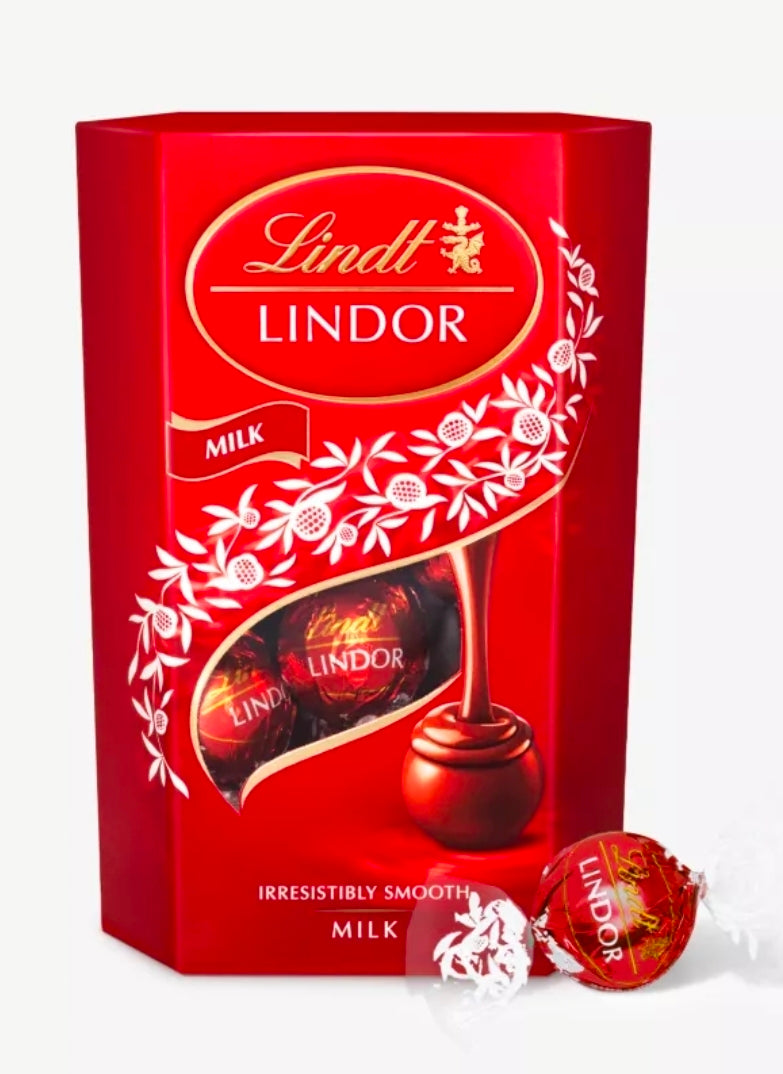 Lindt Lindor Milk Truffles, 200g 8pk
