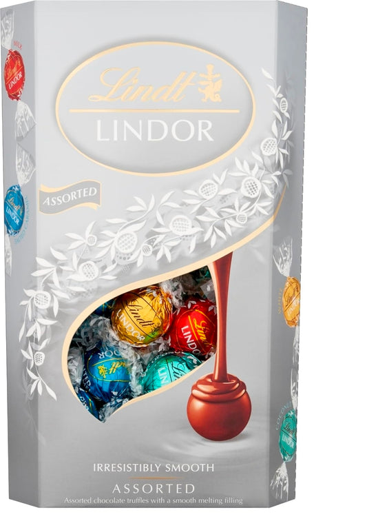 Lindt Lindor Silver Truffles, 200g 8pk