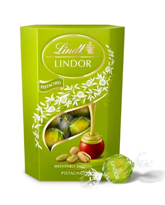 Lindt Lindor Pistachio Truffles, 200g 8pk