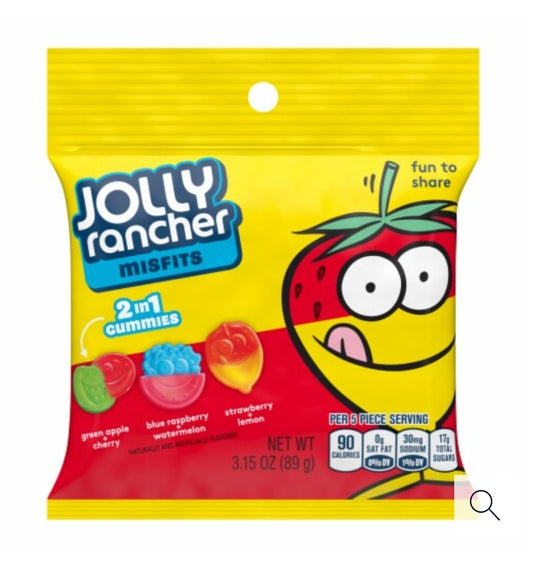 Jolly Rancher 2in1 Misfits 3.15oz 12pk