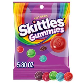 Skittles gummies wild berry 4.2oz 12pk
