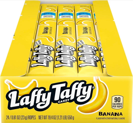 24pk Laffy Taffy Banana .81oz