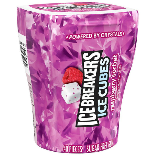 Ice Breaker Ice Cubes Raspberry 6pk