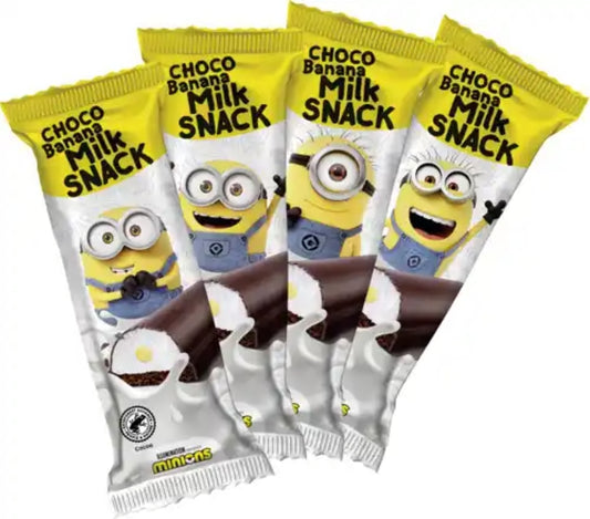 MINIONS CHOCO BANANA MILK SNACK 27g 24pack